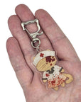 Blood Nurse Cat Acrylic Keychain