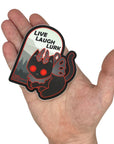 Moth Man Cat Vinyl Sticker