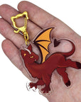 Jersey Devil Cat Keychain