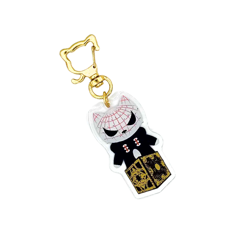 Hell Priest Cat Keychain