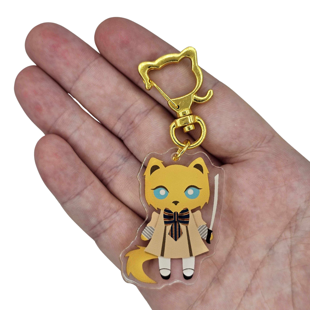 Megan Cat Android Keychain