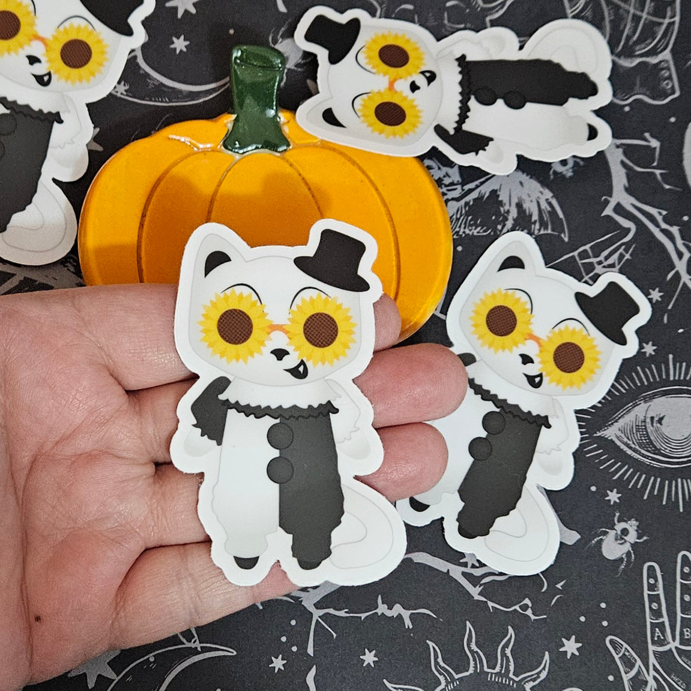 Art the Clown - Clear Vinyl Sticker