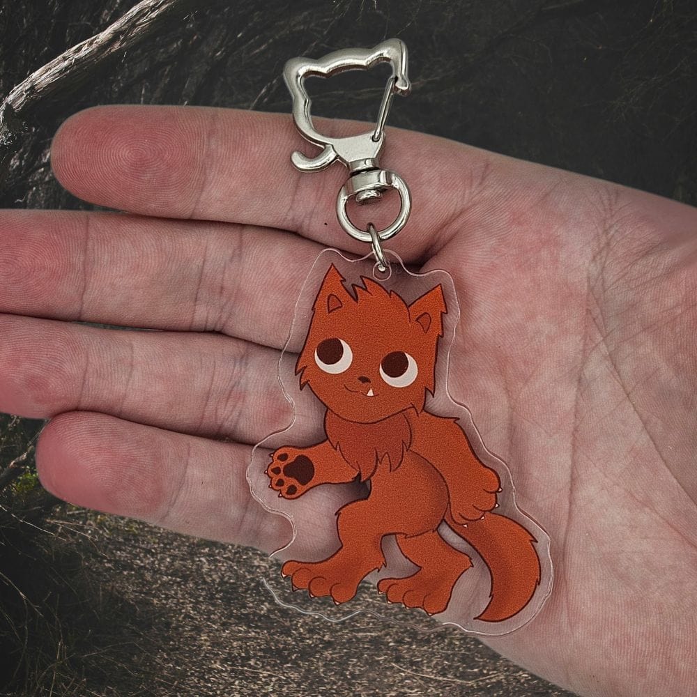 Catsquatch Keychain
