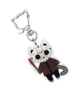 Jason Voorhiss Cat Keychain