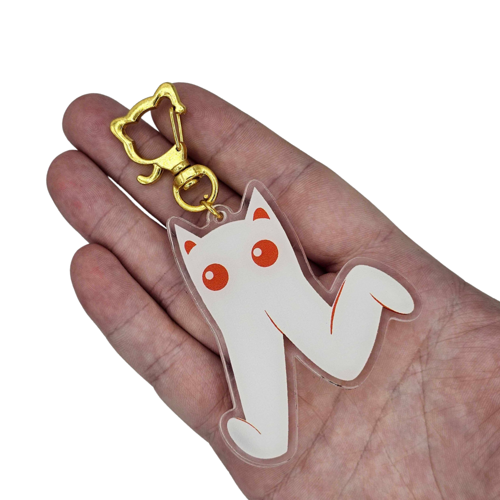 Fresno Nightcrawler Cat Keychain
