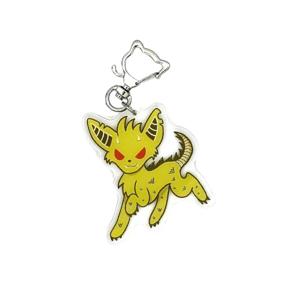 Chupacabra Cat Keychain