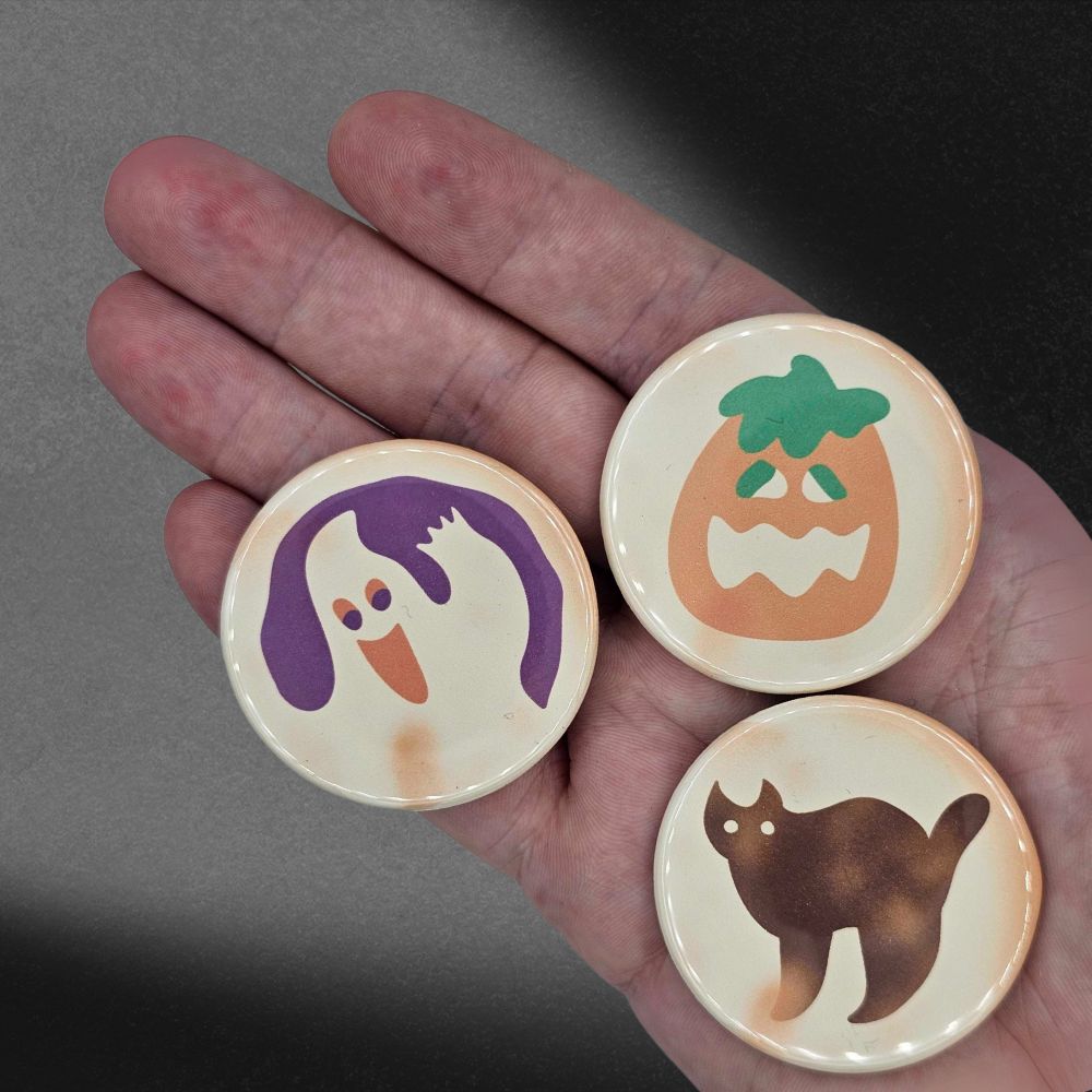 Nostalgic Halloween Cookies - 1.75in Buttons