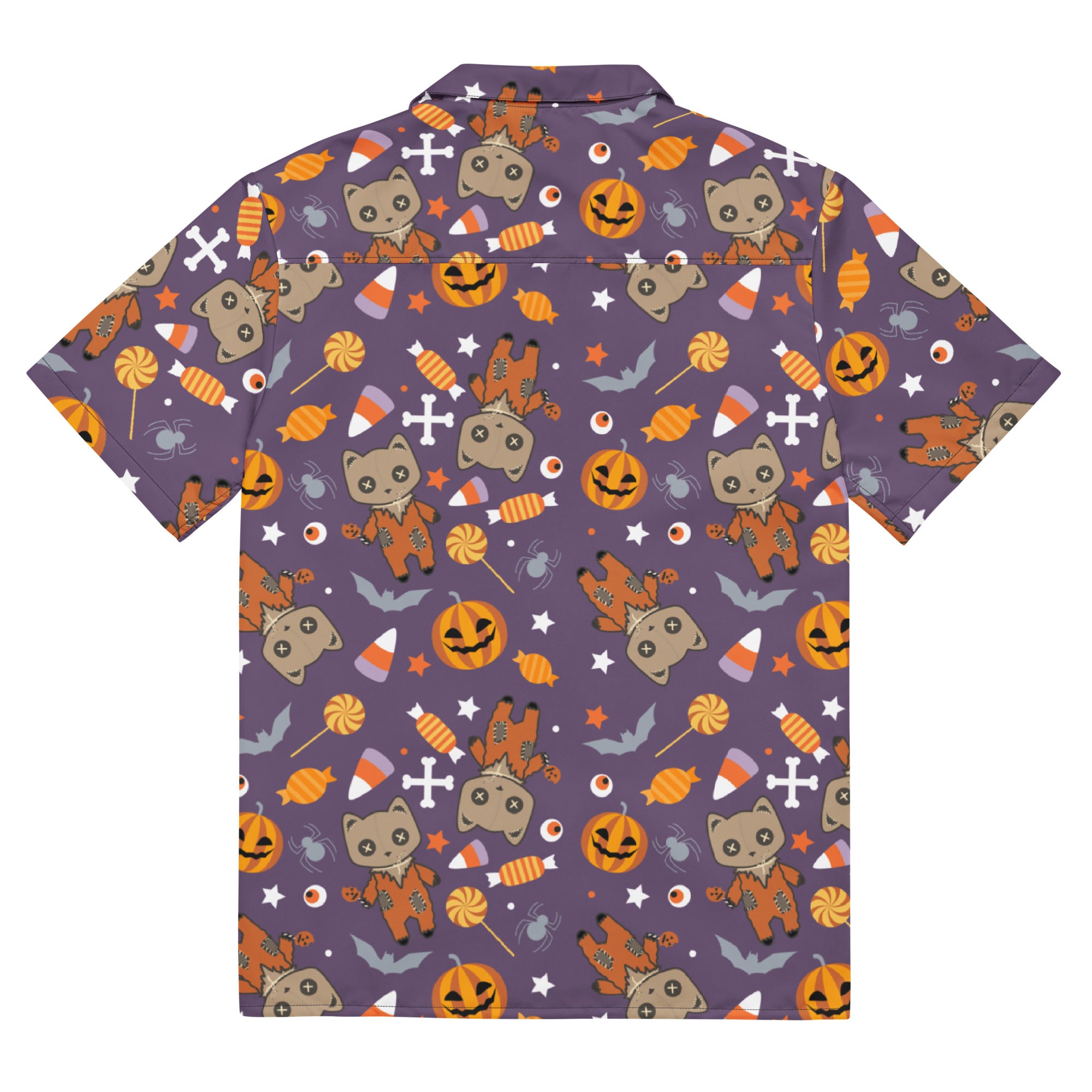Halloween Spirit Sam Unisex Button-Up Shirt