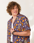 Halloween Spirit Sam Unisex Button-Up Shirt