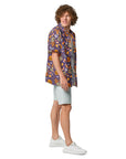Halloween Spirit Sam Unisex Button-Up Shirt