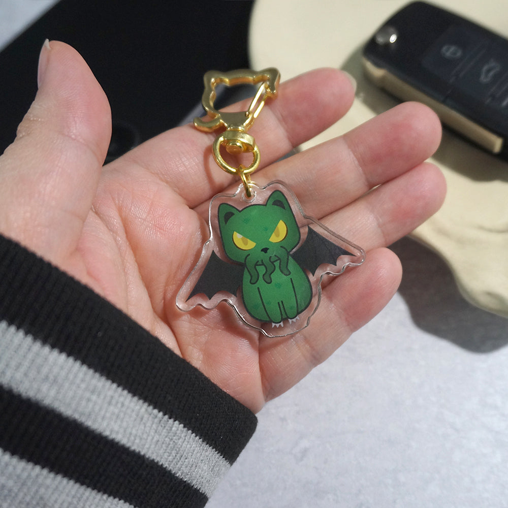 Killer kitty keychain sales