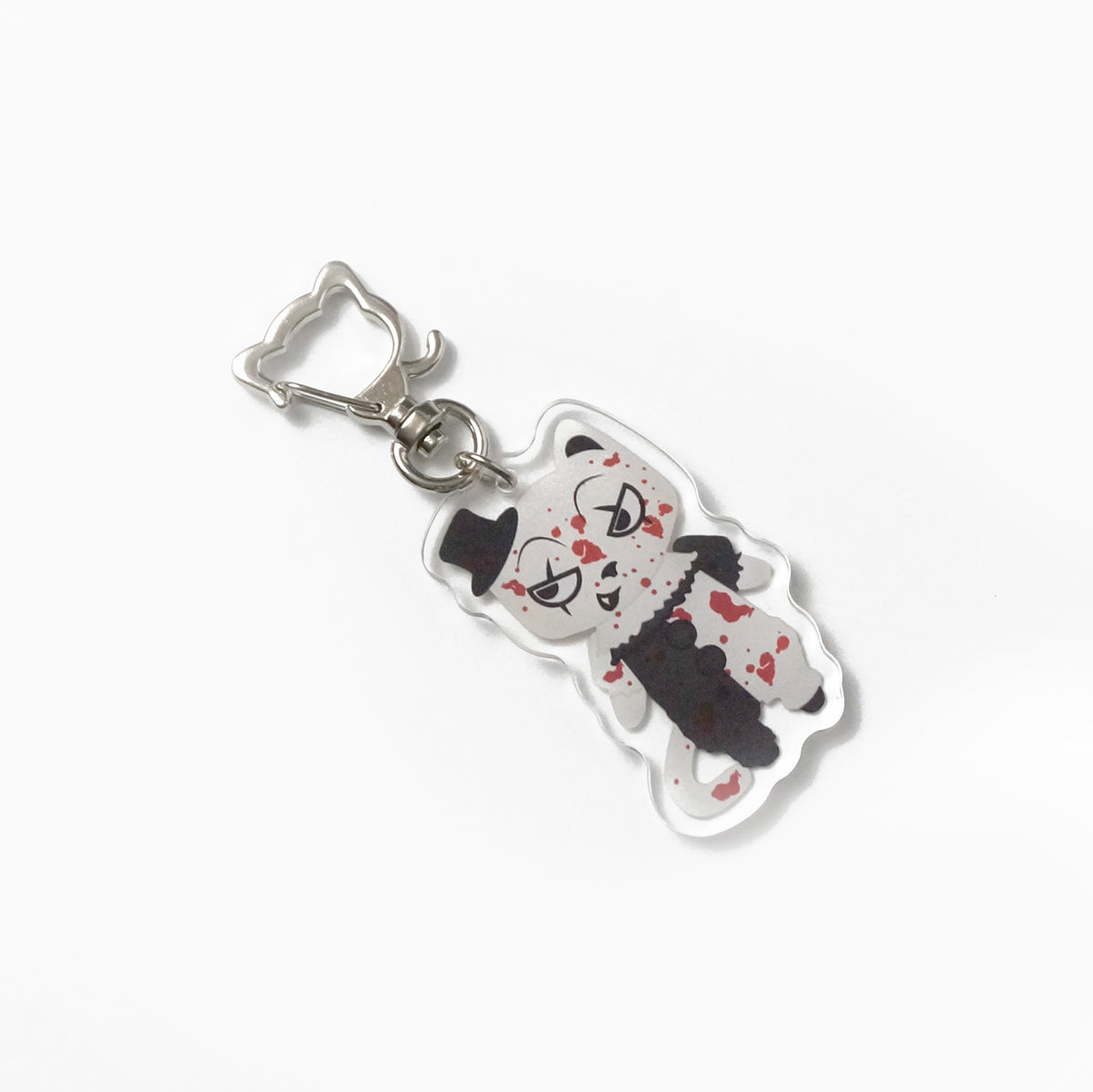 Art the Cat Clown Keychain