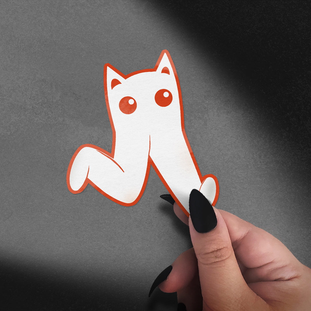Fresno Nightcrawler Cat Vinyl Sticker