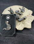 Glow In The Dark - Norse Goddess Hel Cat - Hard Enamel Pin
