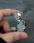 Glow In The Dark - Norse Goddess Hel Cat - Hard Enamel Pin