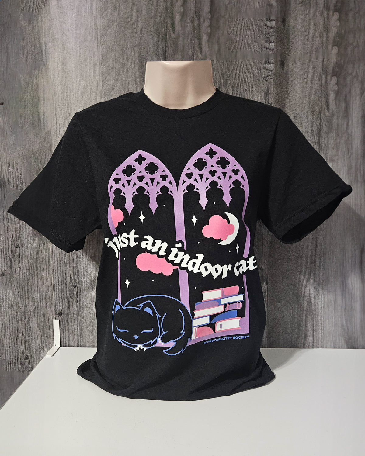 Just An Indoor Cat - Graphic T-Shirt