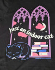 Just An Indoor Cat - Graphic T-Shirt
