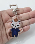 Michael Meowers Cat Keychain