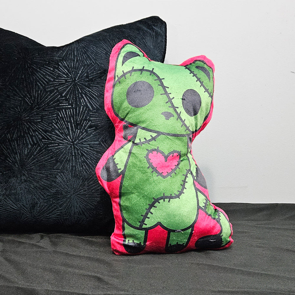 Stitches the Zombie Cat Mini Pillow Plush