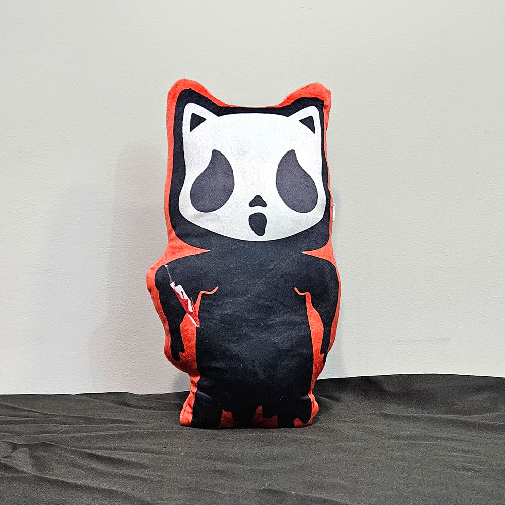 Ghost Cat Killer Mini Pillow Plush