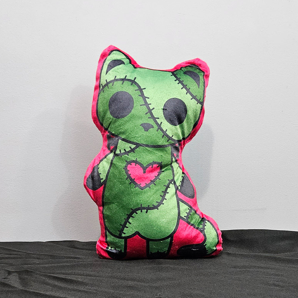 Stitches the Zombie Cat Mini Pillow Plush