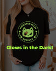 Monster Kitty Society - Glow in The Dark - Graphic T-Shirt