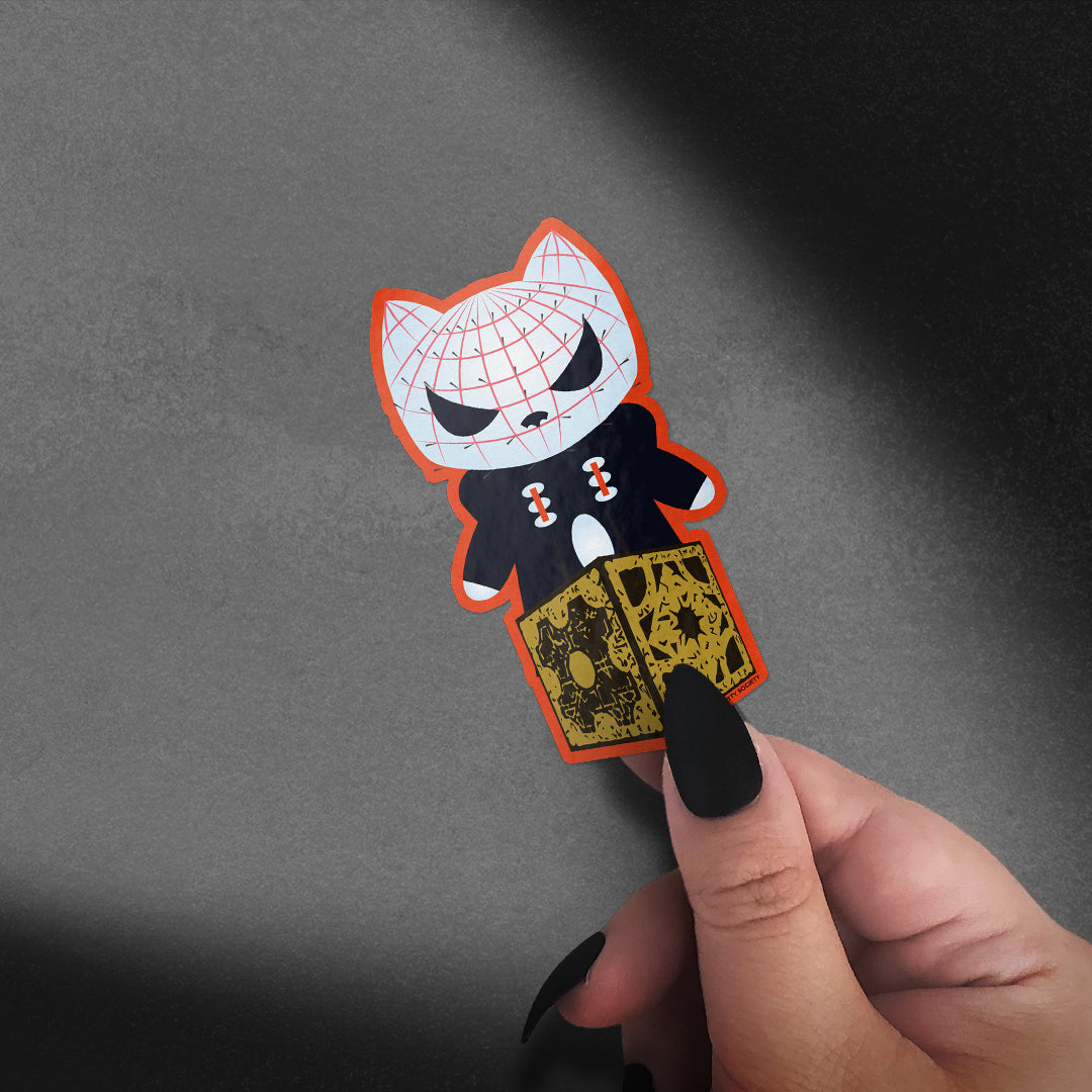 Hell Priest Cat - Vinyl Sticker