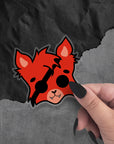 Pizzeria Foxy - Clear Vinyl Sticker