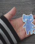 Sapphire the Crystal Cat - Vinyl Sticker
