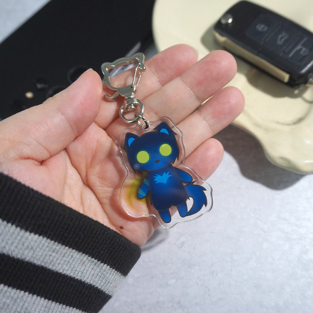 Sage the Sorcerer Cat Keychain