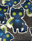Sage the Mage Cat - Clear Vinyl Sticker