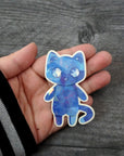 Sapphire the Crystal Cat - Vinyl Sticker