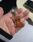 Shred the Were Cat Keychain
