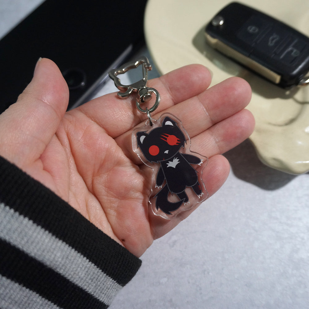 Shred the Were Cat Keychain