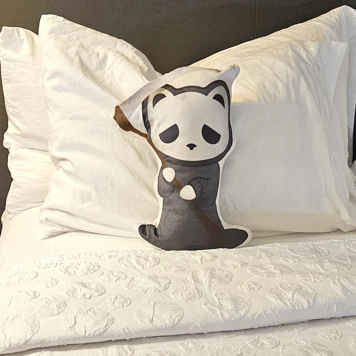Solace the Reaper Cat Mini Pillow Plush