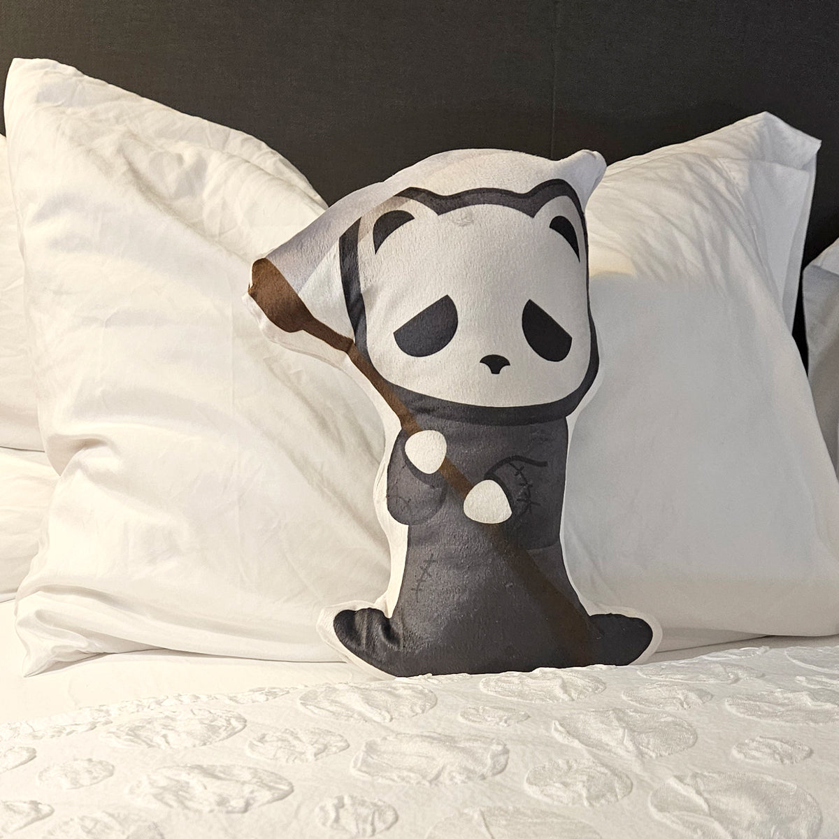 Solace the Reaper Cat Mini Pillow Plush