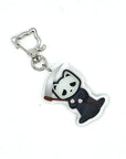 Solace the Reaper Cat Keychain