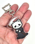 Solace the Reaper Cat Keychain