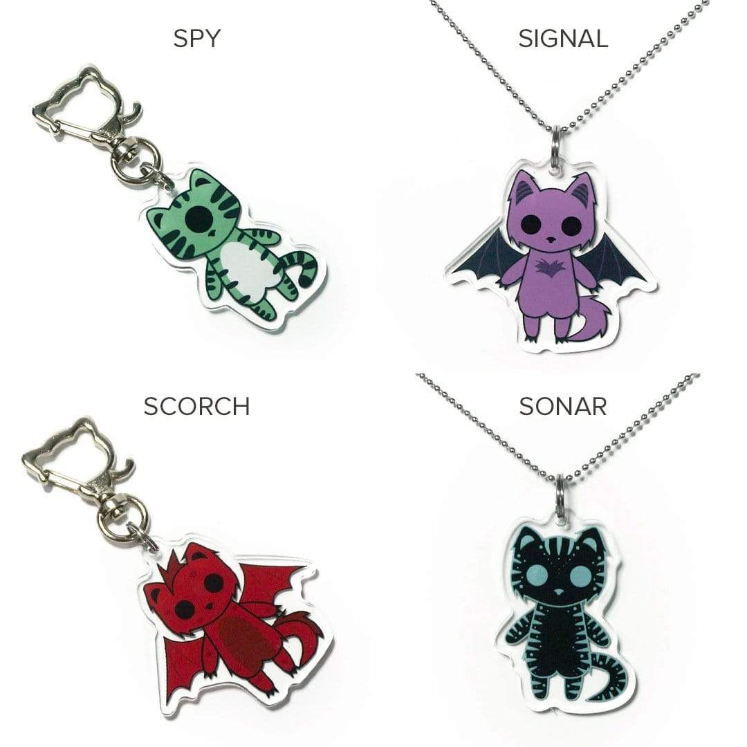 Monster Kitty Society Create Your Own Best Friends Charm Set