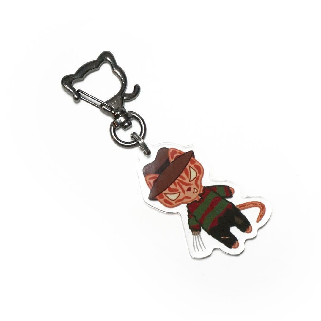 Monster Kitty Society Charms Fureddy Krueger Cat Charm