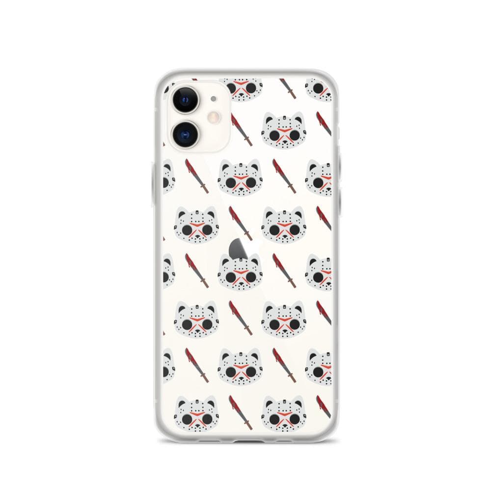 Monster Kitty Society iPhone 11 Jason Voorhiss - iPhone Case