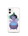 Monster Kitty Society iPhone 12 mini Runa the Witch Cat - iPhone Case