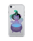 Monster Kitty Society iPhone SE Runa the Witch Cat - iPhone Case