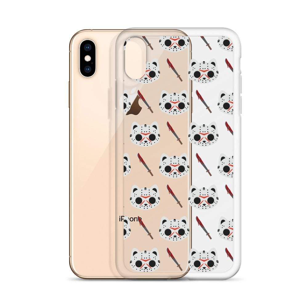 Monster Kitty Society Jason Voorhiss - iPhone Case