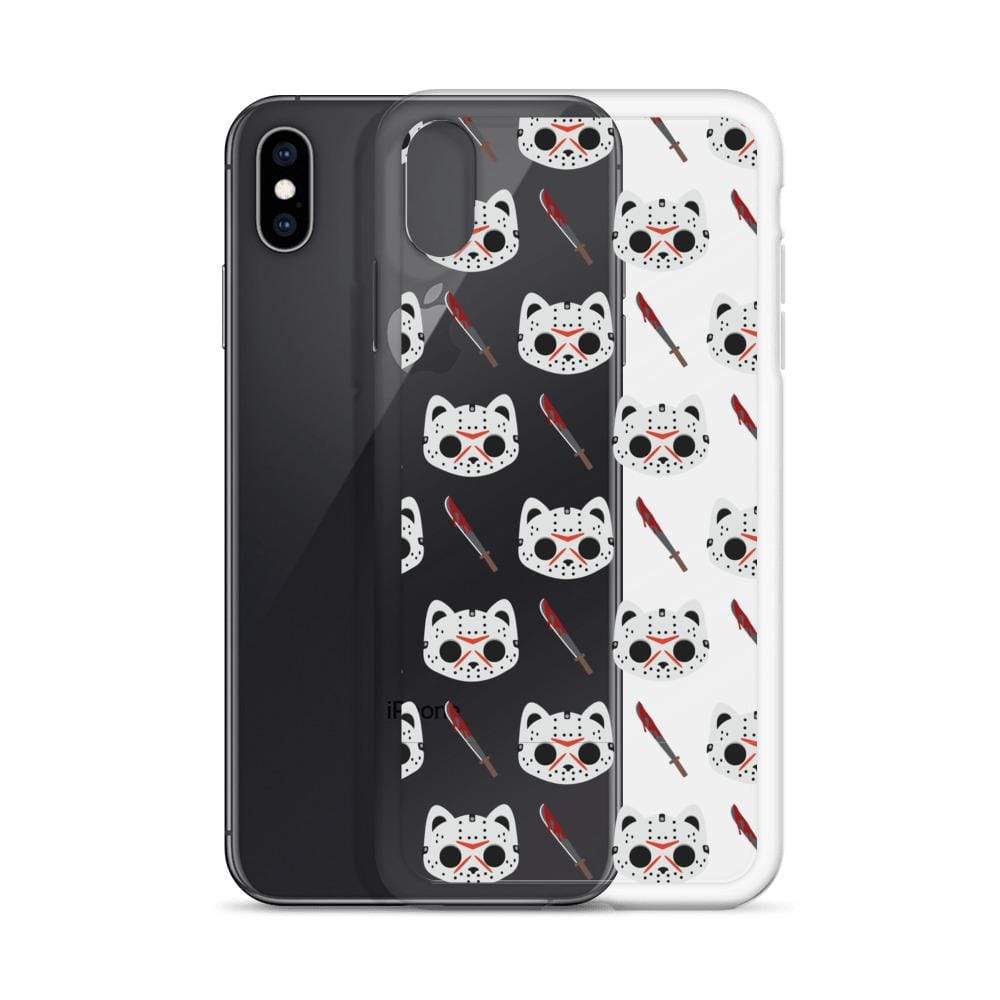 Monster Kitty Society Jason Voorhiss - iPhone Case