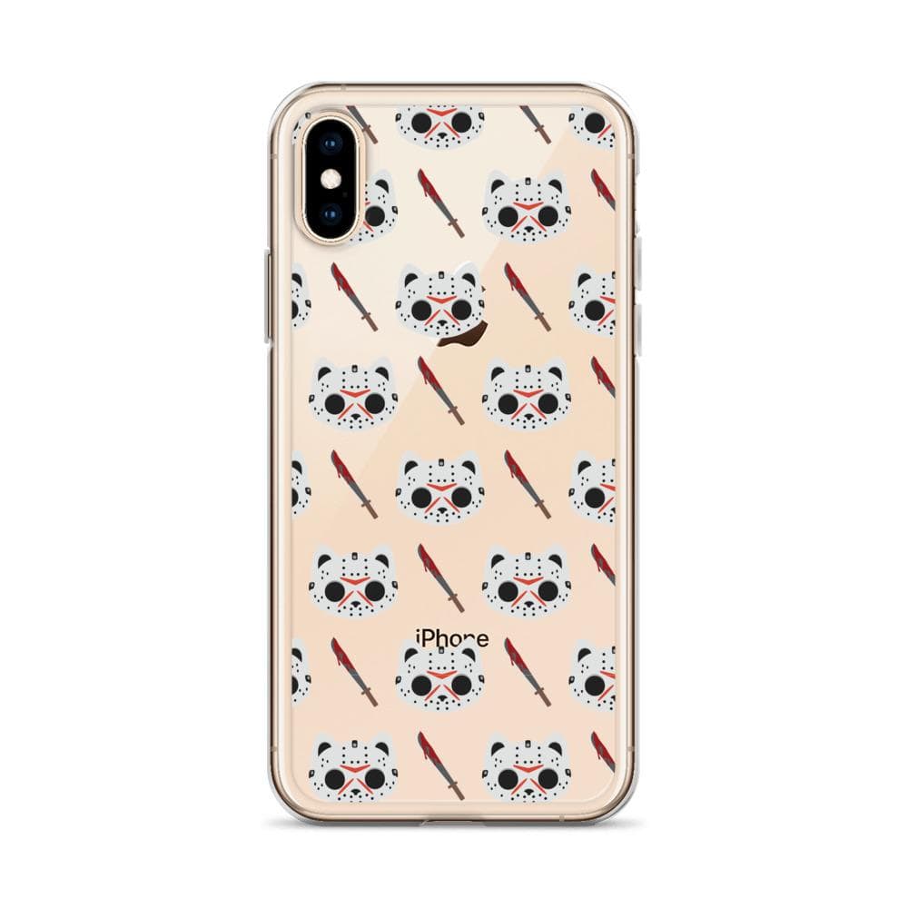 Monster Kitty Society Jason Voorhiss - iPhone Case