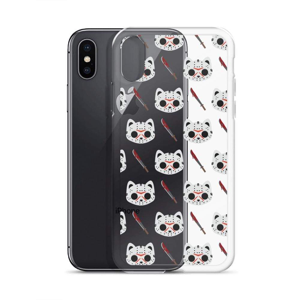 Monster Kitty Society Jason Voorhiss - iPhone Case
