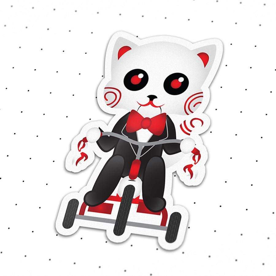 Monster Kitty Society Jigpaw Vinyl Sticker