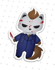 Monster Kitty Society Michael Meowers Vinyl Sticker