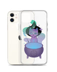 Monster Kitty Society Runa the Witch Cat - iPhone Case